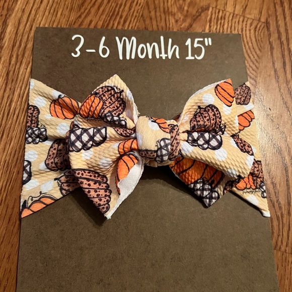 🟠Pumpkin Head Wrap - Picture 3 of 5